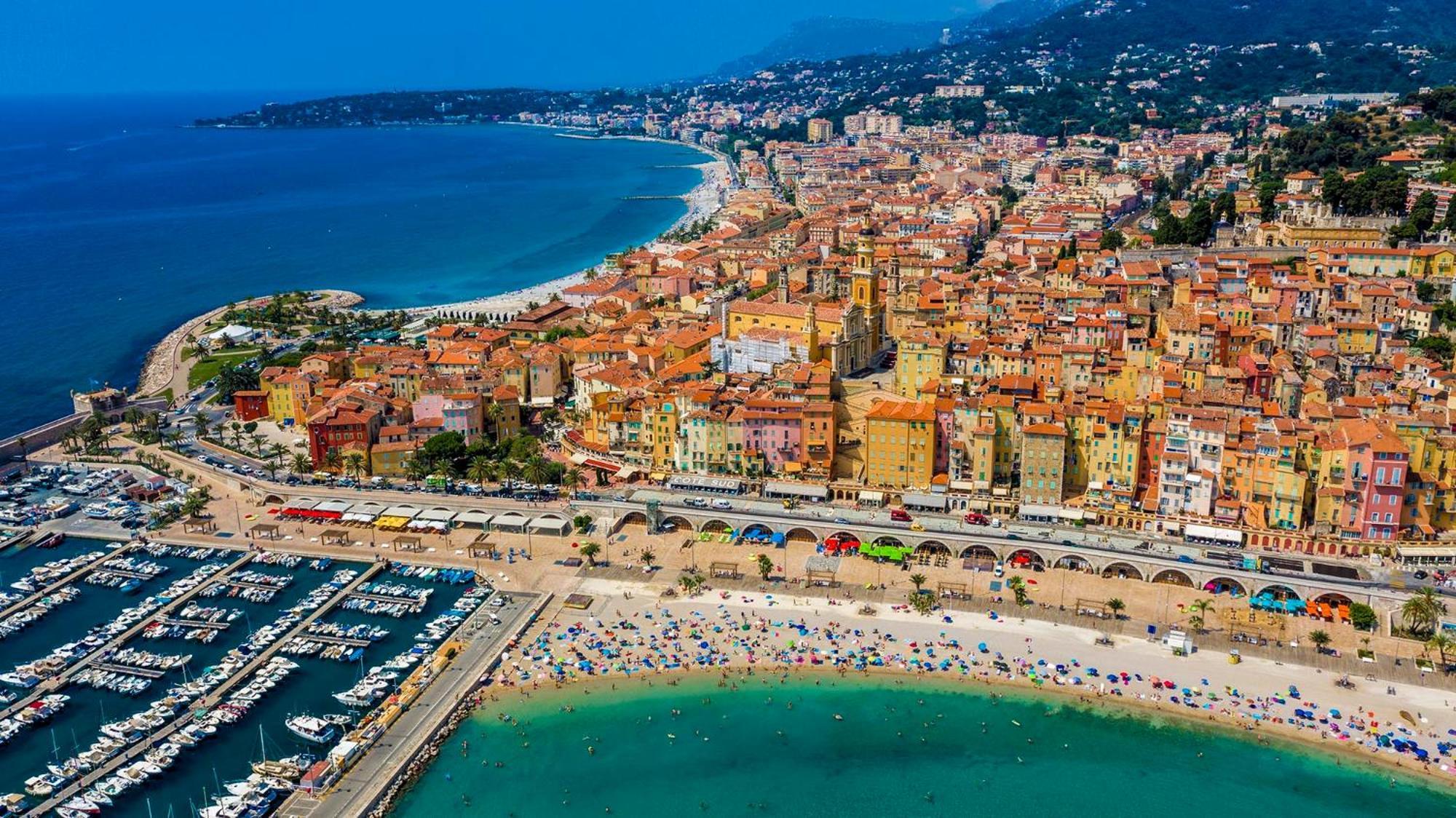 Menton # Monaco - F1 Gp - 4 Persons - Sea View - New - Parking - Clim - Premium - Beach And Sun Екстериор снимка