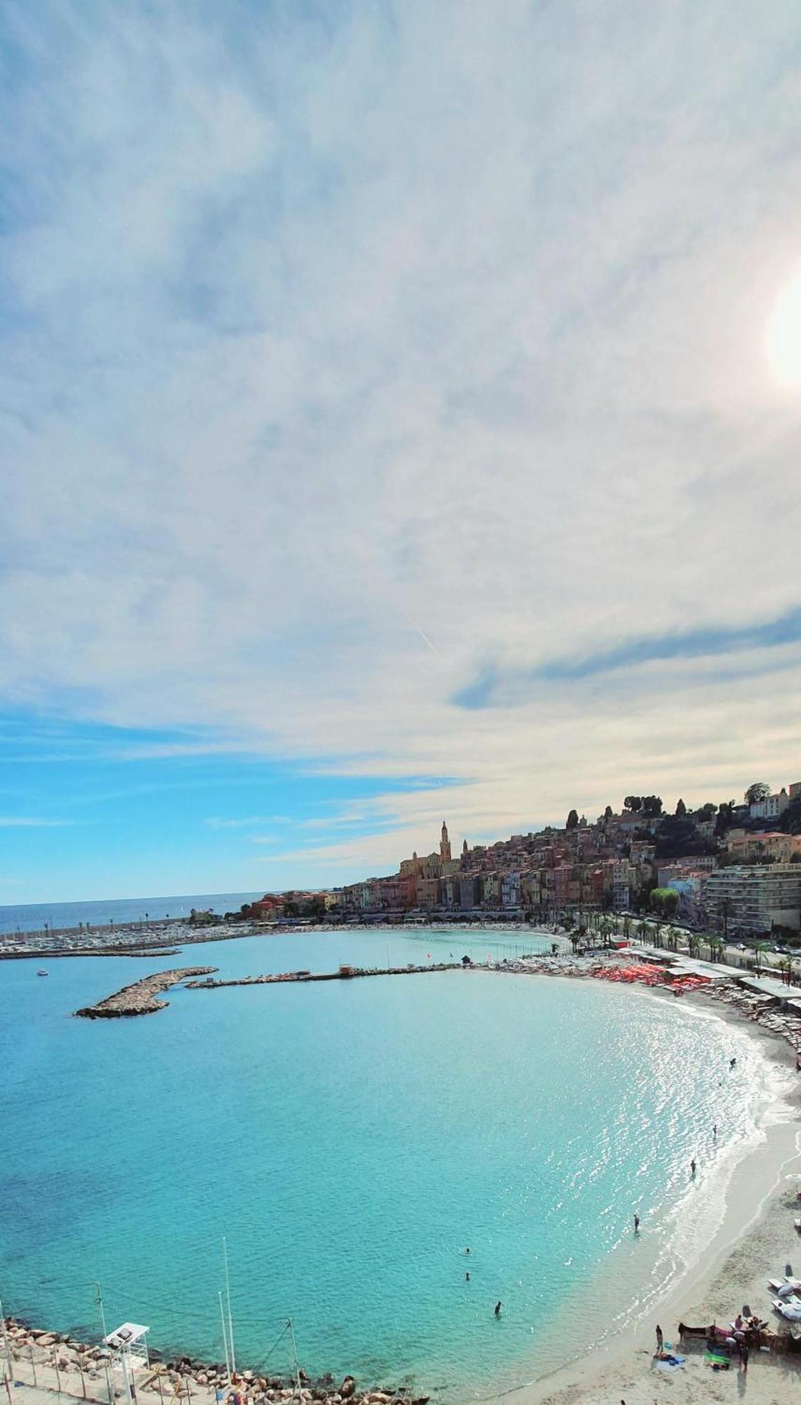 Menton # Monaco - F1 Gp - 4 Persons - Sea View - New - Parking - Clim - Premium - Beach And Sun Екстериор снимка